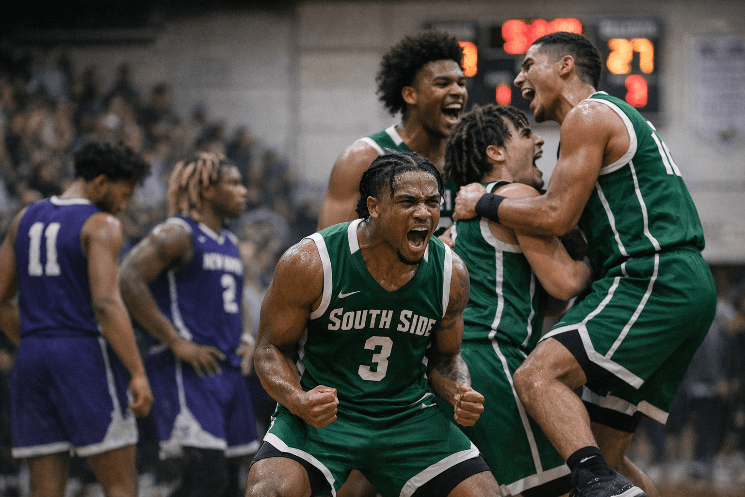 South Side Archers Rally Past New Haven 72-59 for Momentum