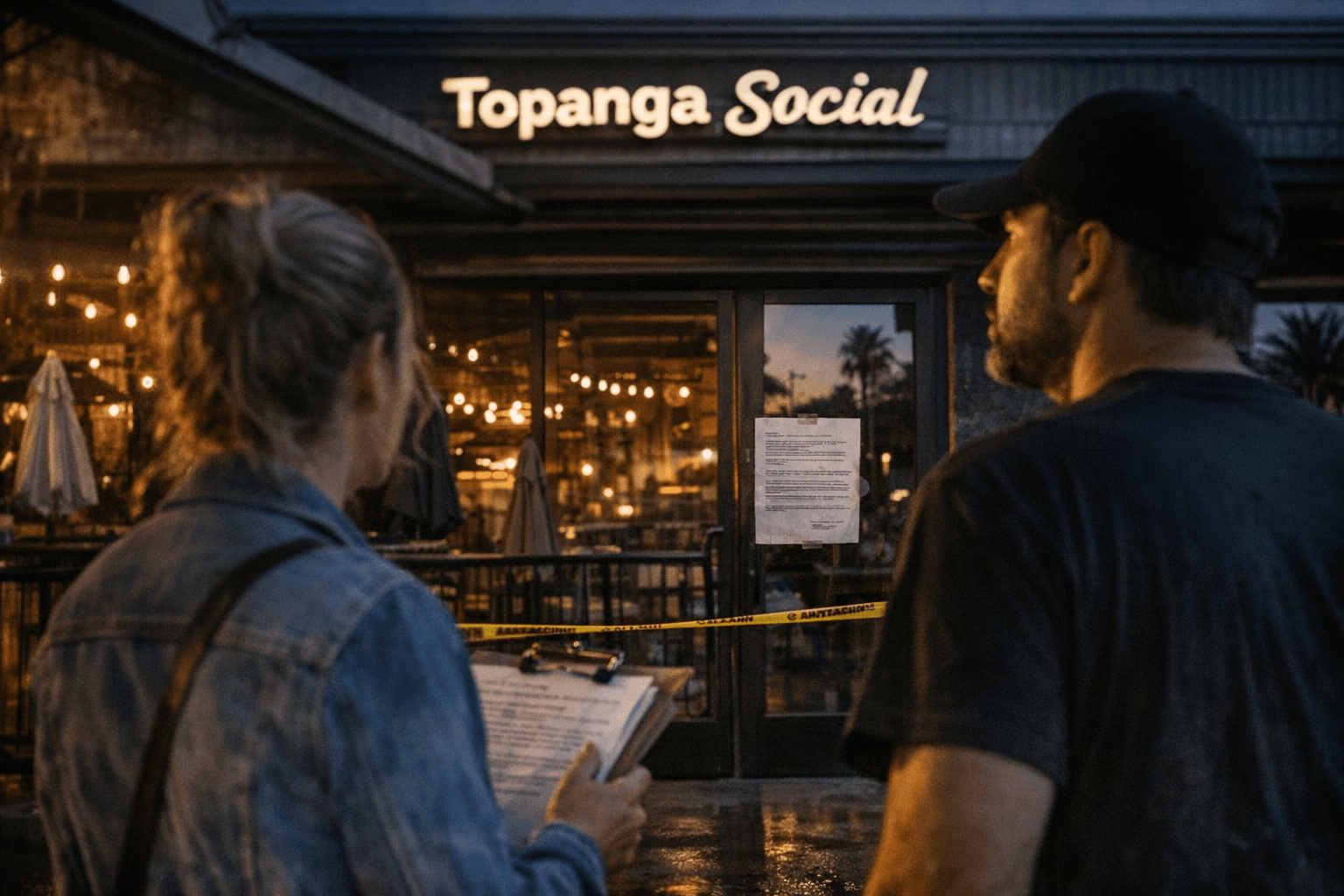 Legal observers, labor advocates flag WARN filing for Topanga Social food hall