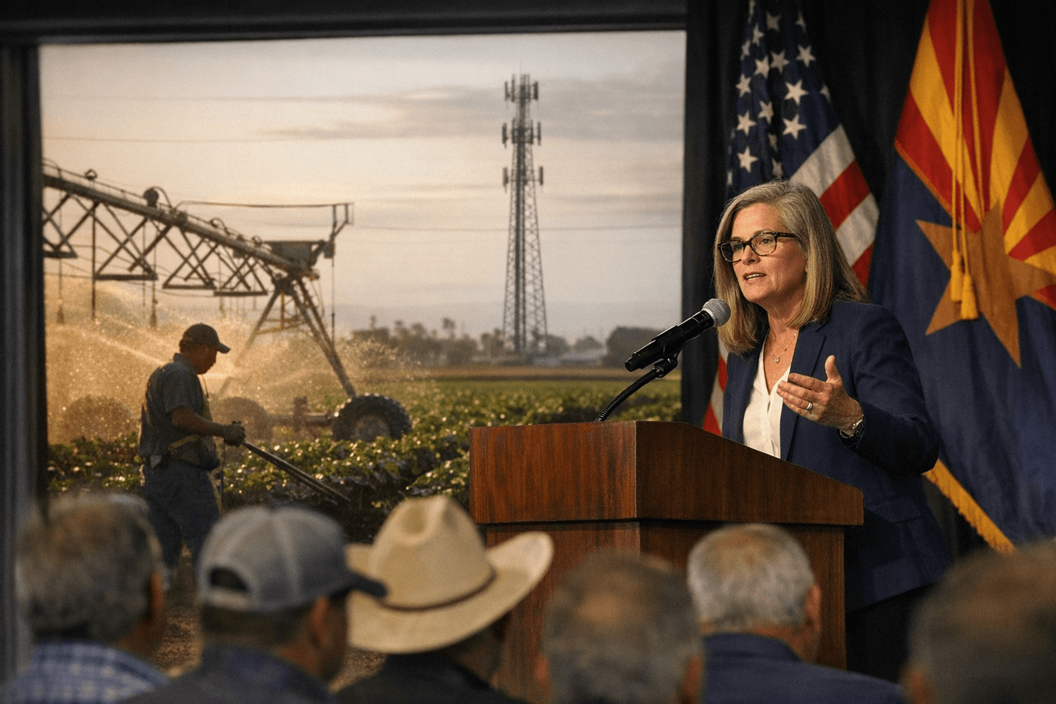 Gov. Hobbs Delivers Yuma State of the State Urging Affordability, Ag Broadband