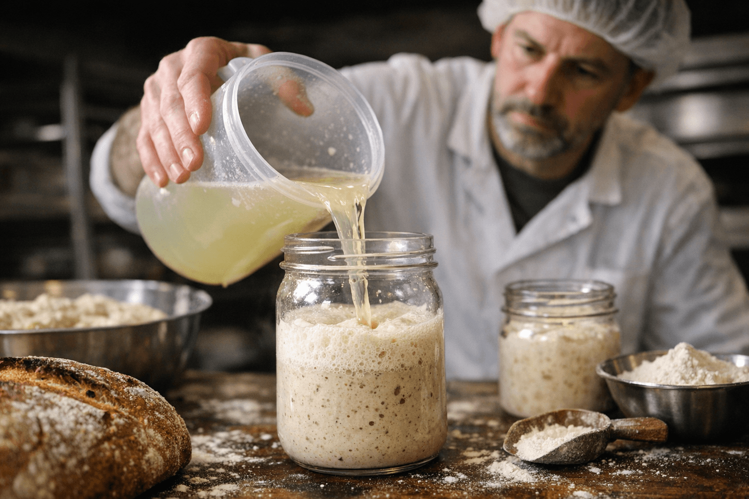 Baker researcher repurposes acid whey to boost sourdough flavor, reduce waste