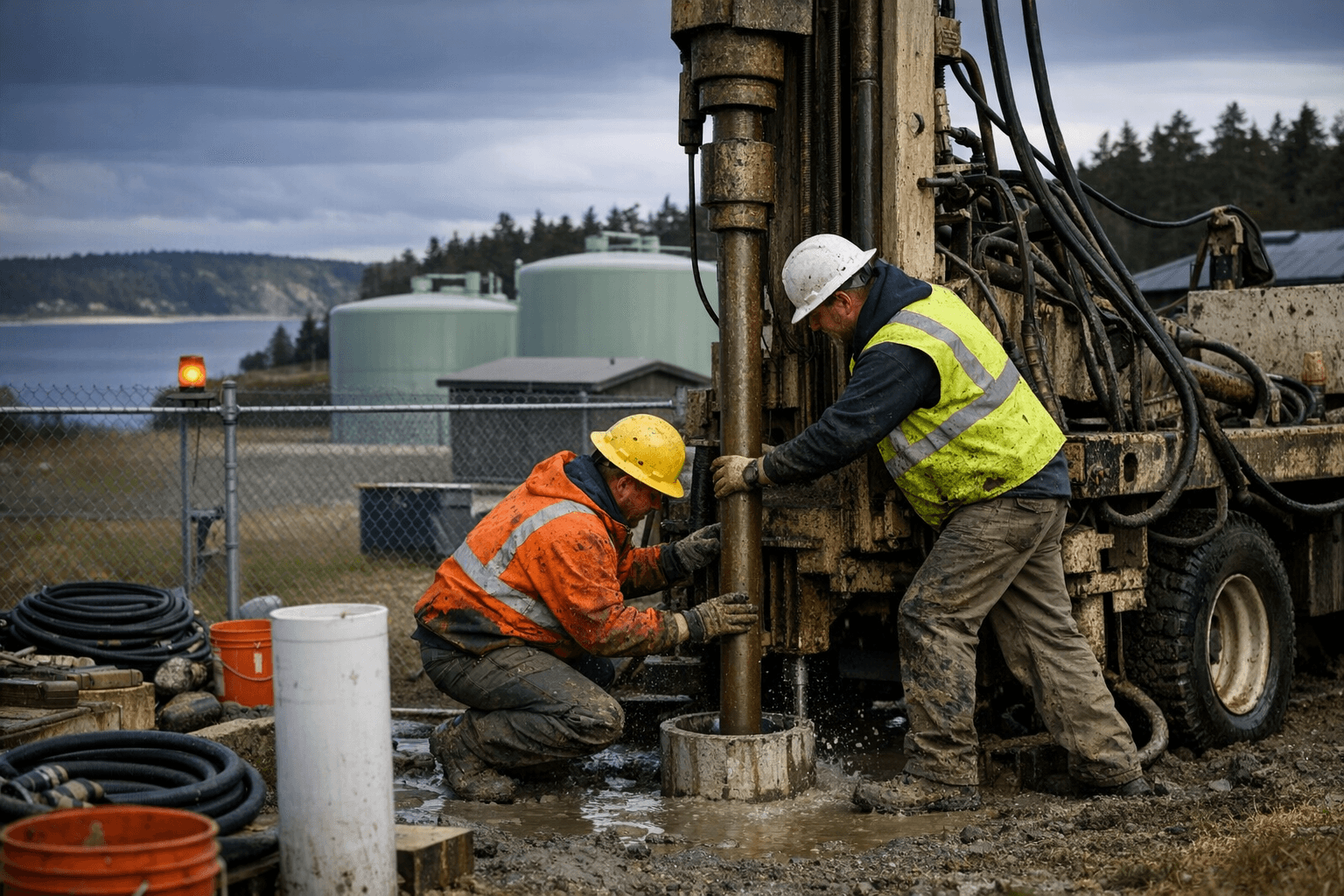 Navy to Drill PFAS Monitoring Wells at Coupeville Town Water Plant
