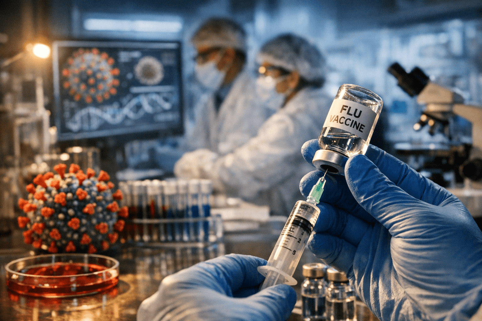 WHO recommends six specific strains for 2026-27 Northern Hemisphere flu vaccines