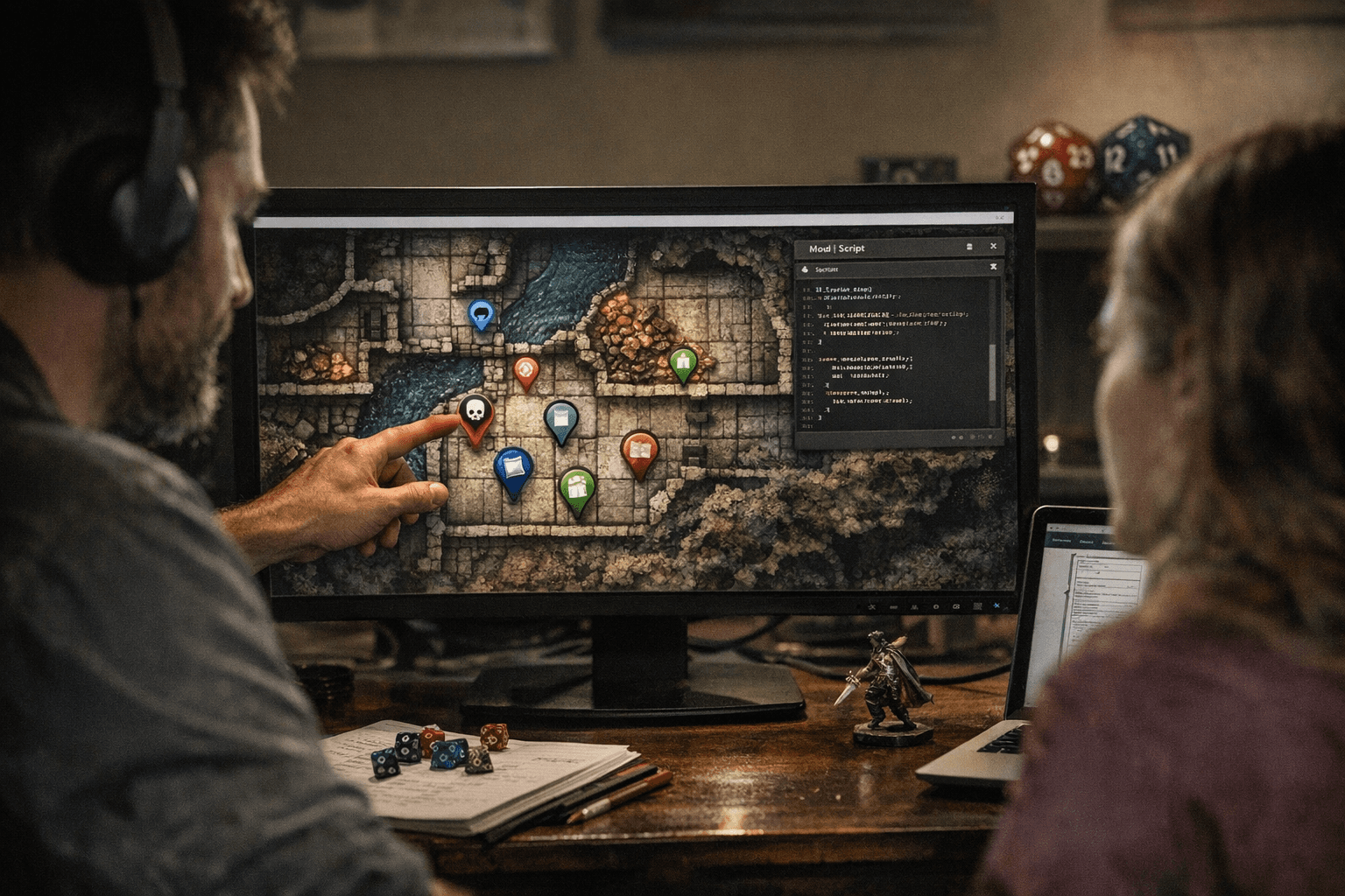 Roll20 graduates Map Pins from beta, adds Mod Script and PinTool support