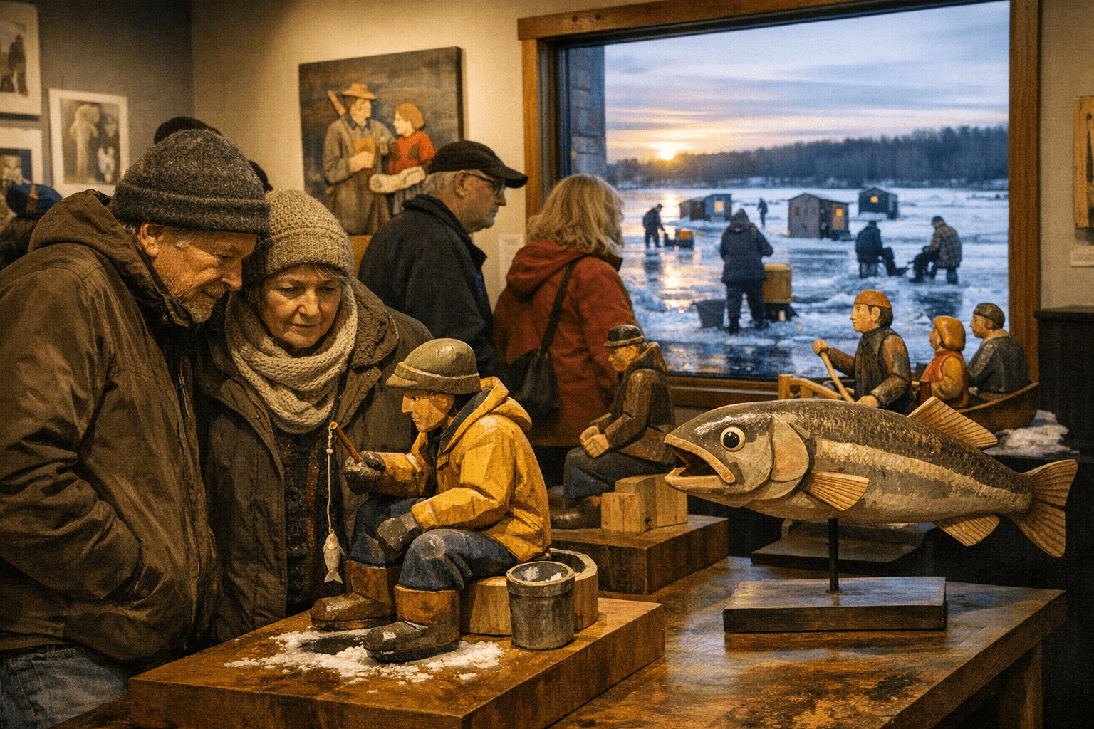 Merrymeeting Arts Center Opens 2026 with Bryce Muir Legacy for Ice-Smelt Festival