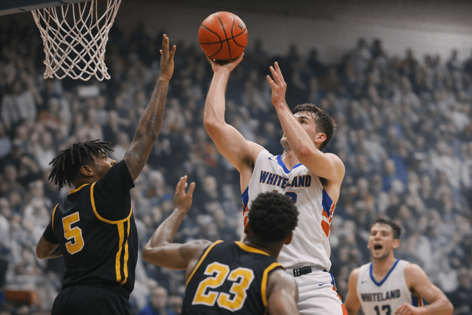 Whiteland's Hot Shooting Sparks 89-61 Rout of Beech Grove