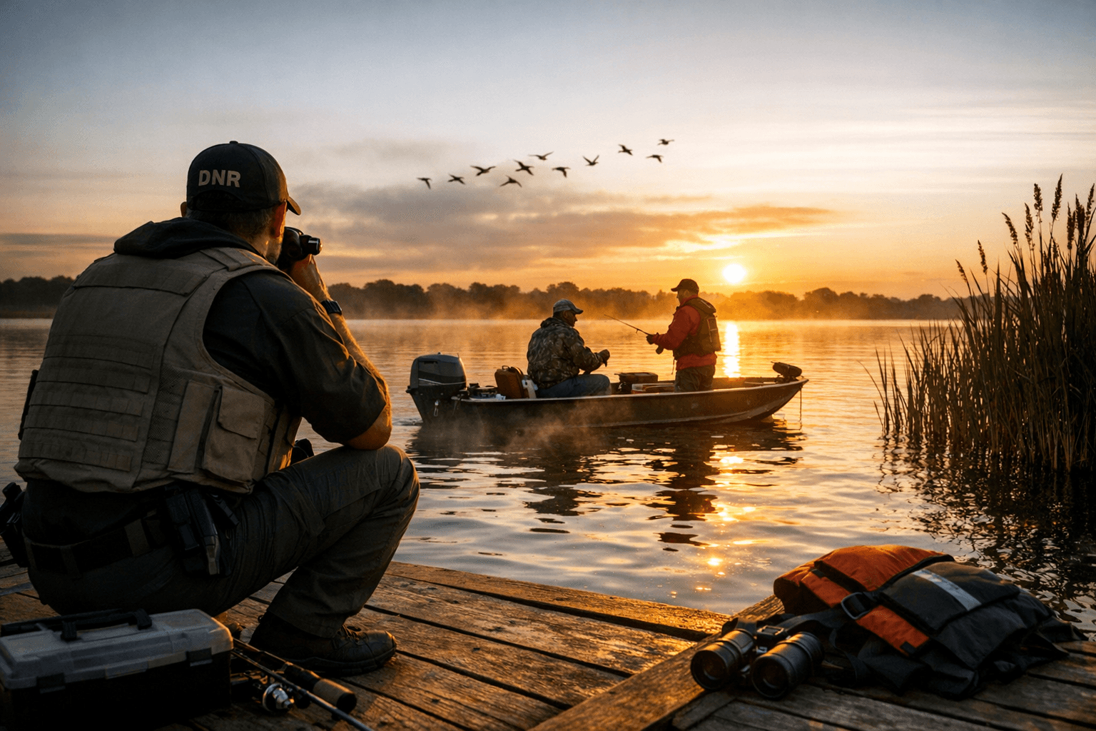 Iowa DNR Fishing and Conservation Report Posted; Buena Vista County Safety Notes