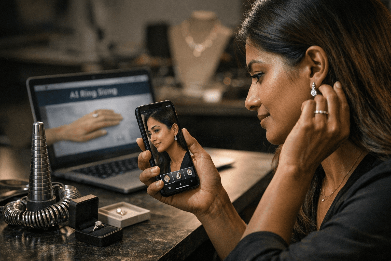 Camweara unveils AI virtual try-on and Fit Finder for jewelry e-commerce