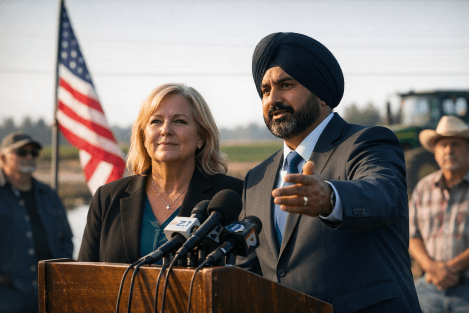 Selma Farmer and Trustee Nick Sahota Announces Bid for District 4 Supervisor
