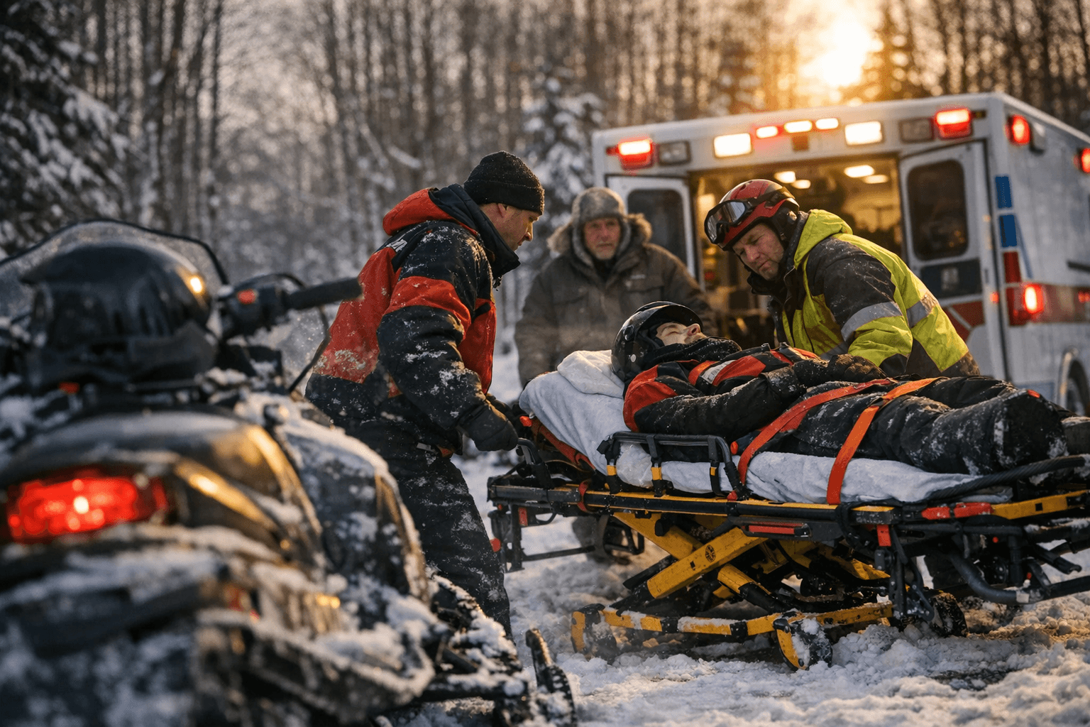 Munson Healthcare Urges Winter and Snowmobile Safety in Grand Traverse County