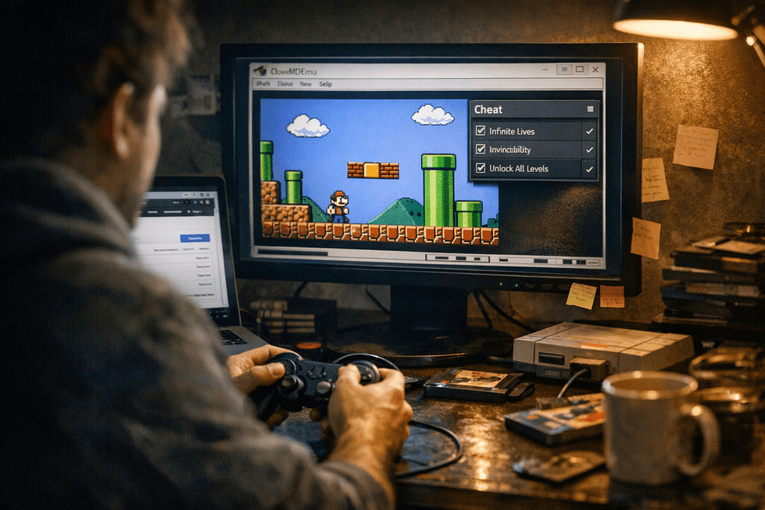 ClownMDEmu v1.6.6 released on GitHub with cheat-code support