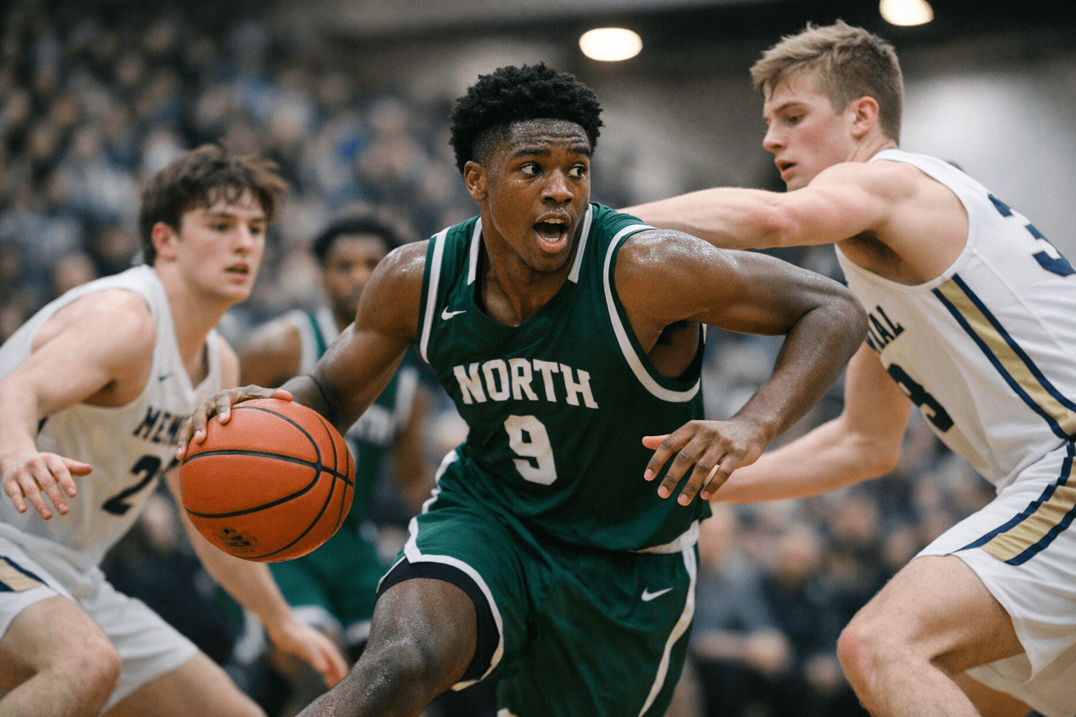 Chapman’s 27-Point Double-Double Fuels Evansville North’s 57-48 Win