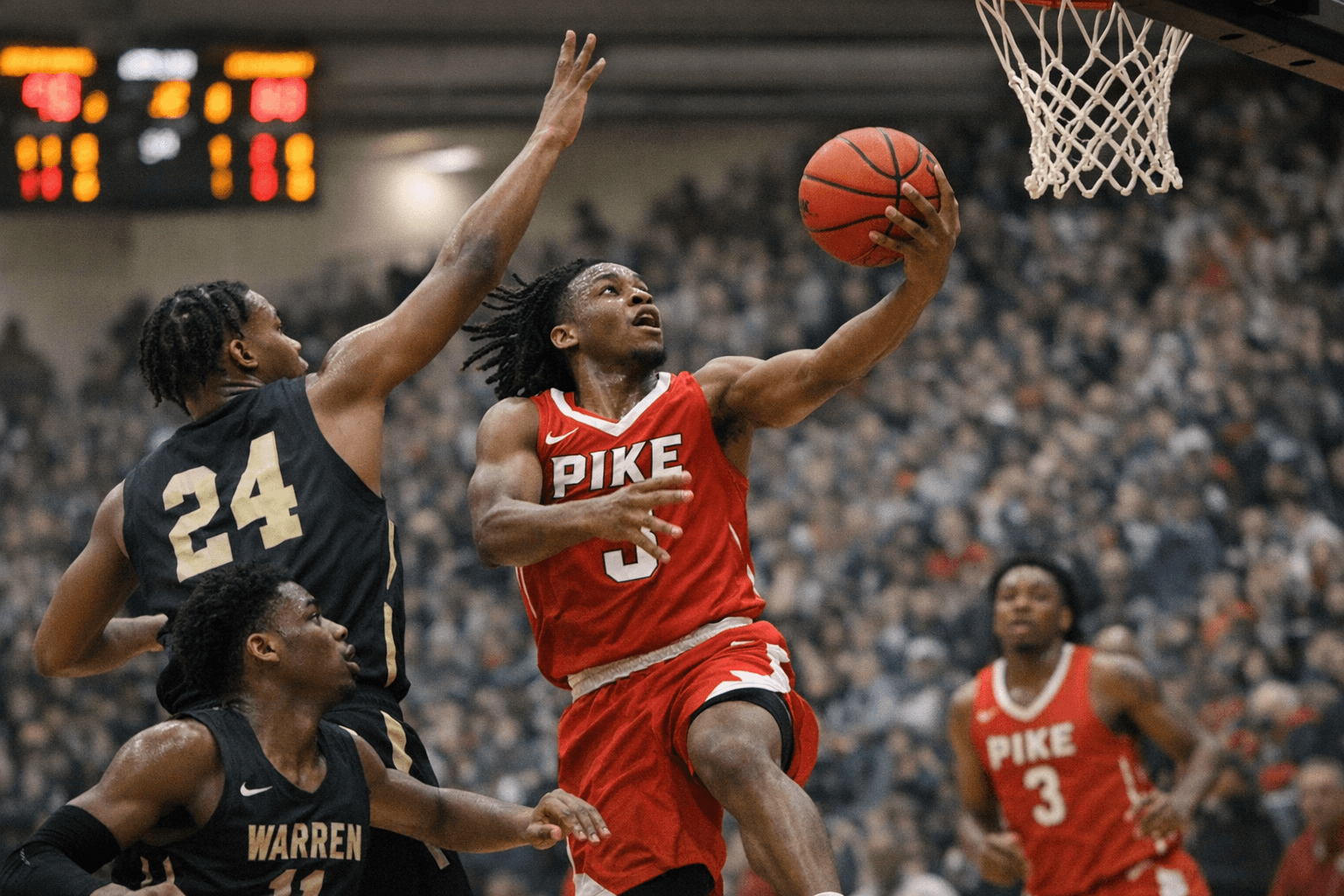 Pike Cruises to 81-45 Win Over Warren Central, Ninth Straight
