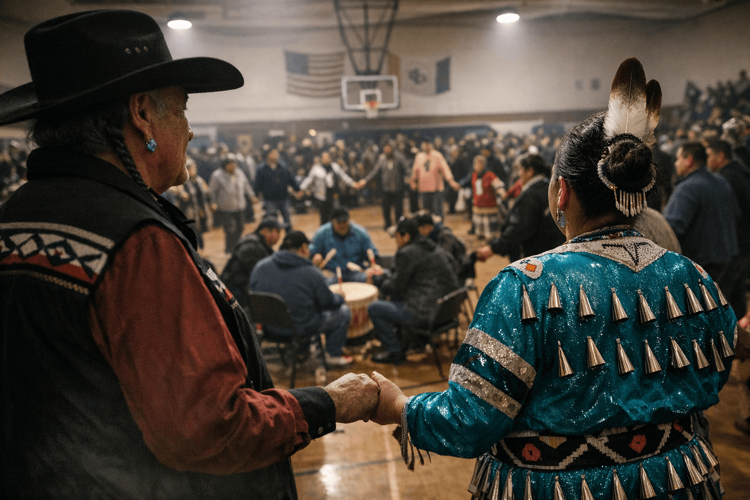 First post-pandemic round dance returns to Helena Indian Alliance gym