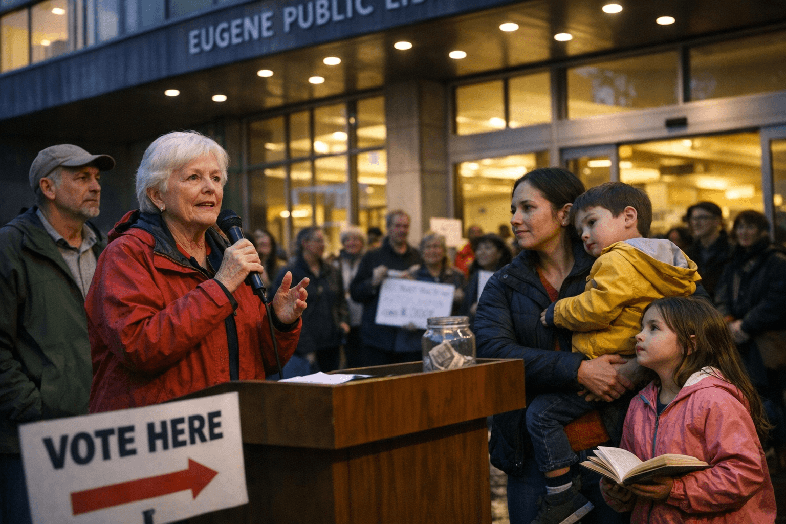 Eugene Public Library launches levy campaign for May 19 ballot