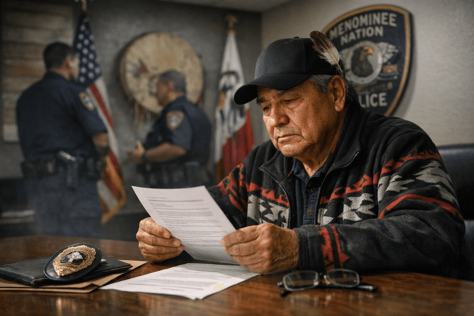 Enrolled Menominee Members Can Apply for Police Commission Seat by March 27