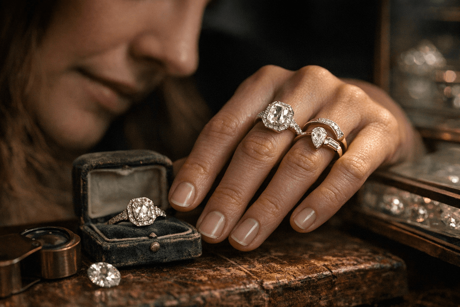 Antique Cuts, Hidden Halos and Sculptural Bypass Rings Lead 2026 Trends