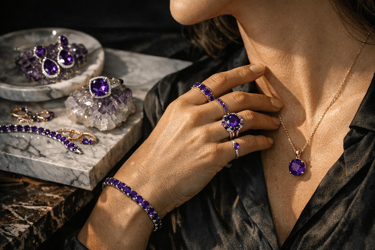 BaubleBar’s February Amethyst Collection: 36 Styles From Fashion to Demi-fine
