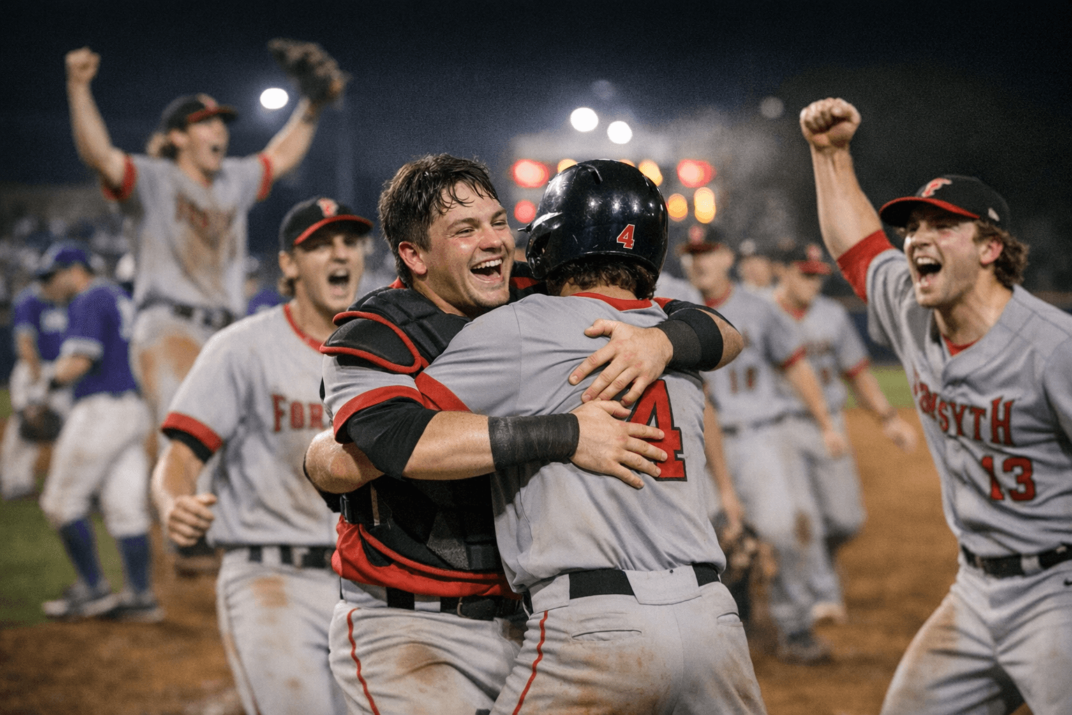 Forsyth Central rallies for 9-6 win at Cartersville, gets first victory