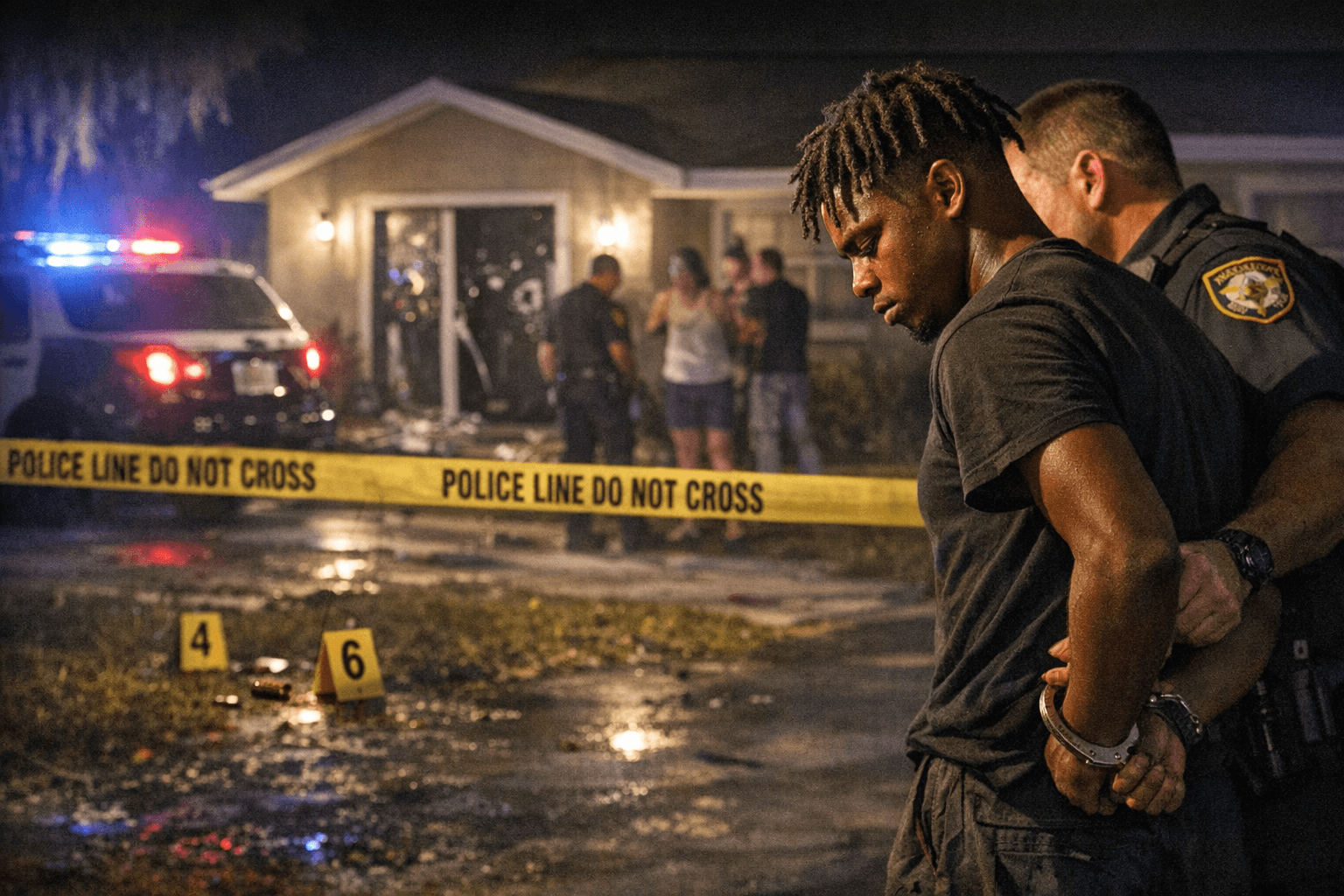 Surveillance Shows 19-Year-Old Firing Multiple Shots Into Crowded Oviedo Home, Arrested