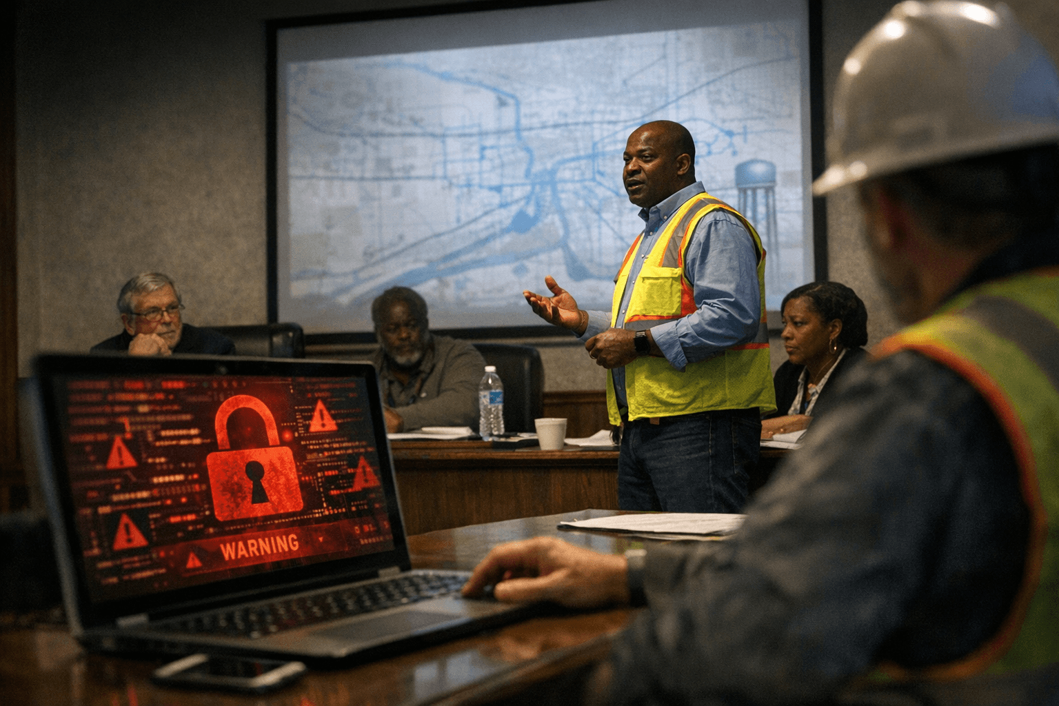 Helena-West Helena Council Delays Cybersecurity Measures, Receives Water System Update