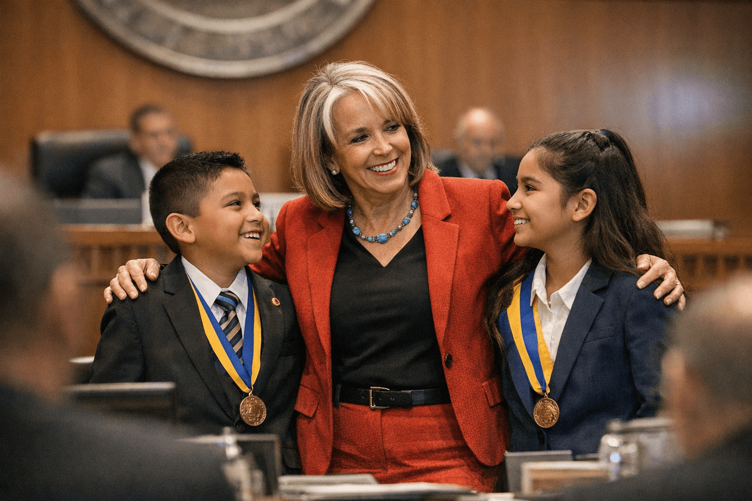 Lujan Grisham Highlights Two Lordsburg Students from Hidalgo County as Lieutenant Governors