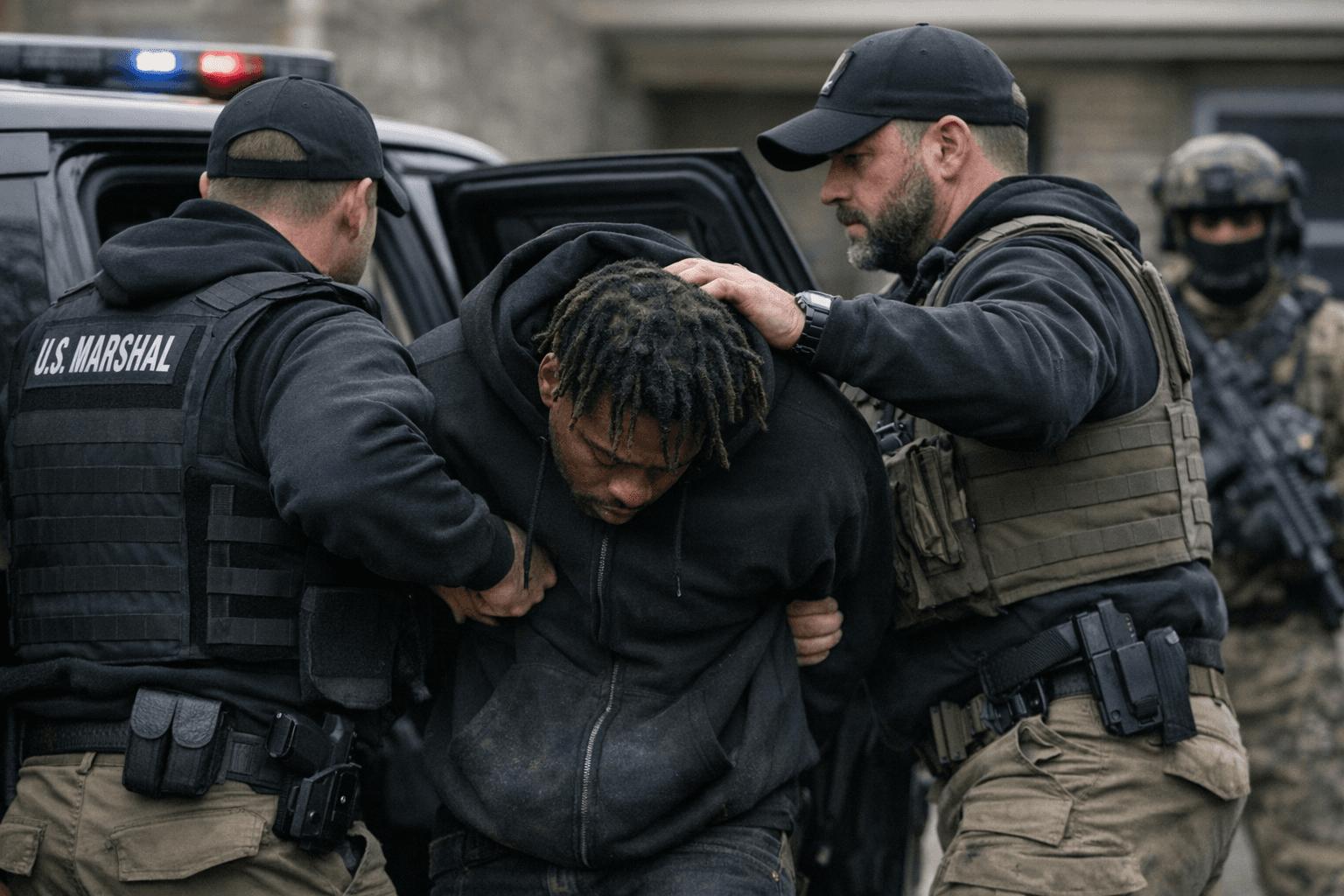 U.S. Marshals Arrest Kevante White, Suspect in Huntington Double Homicide