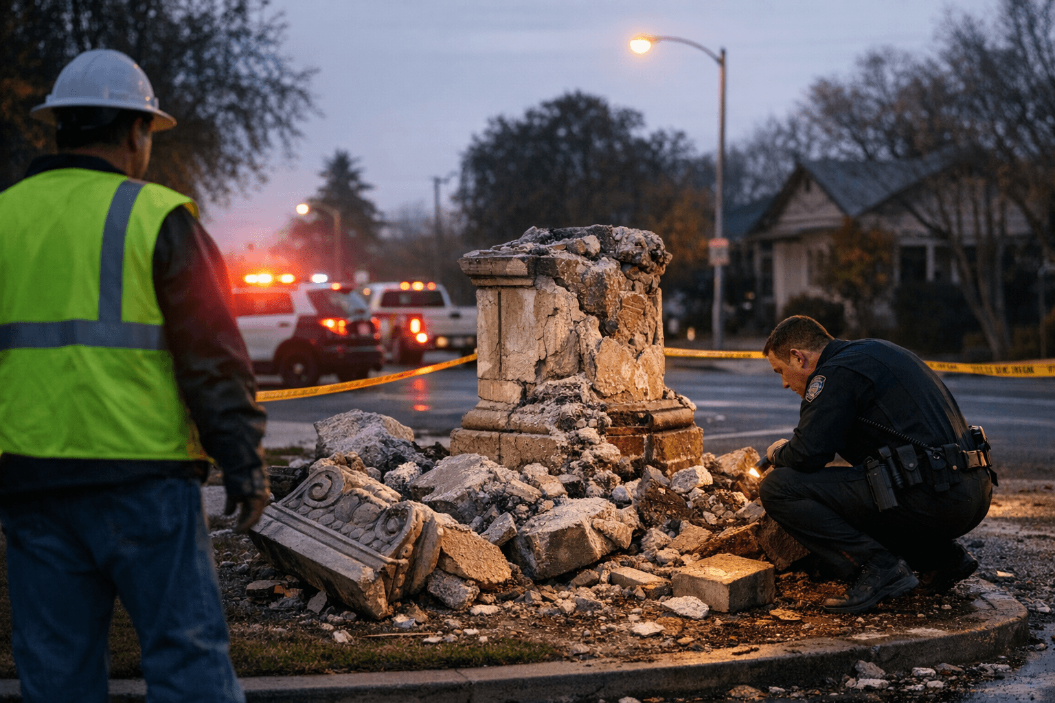 10-Foot Historic Pillar in Fresno High Neighborhood to Be Rebuilt After Crash