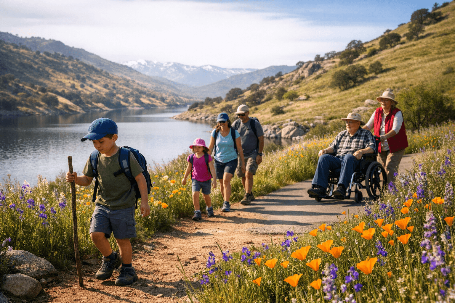 Five Accessible Spring Hikes Near Fresno for Families and New Hikers