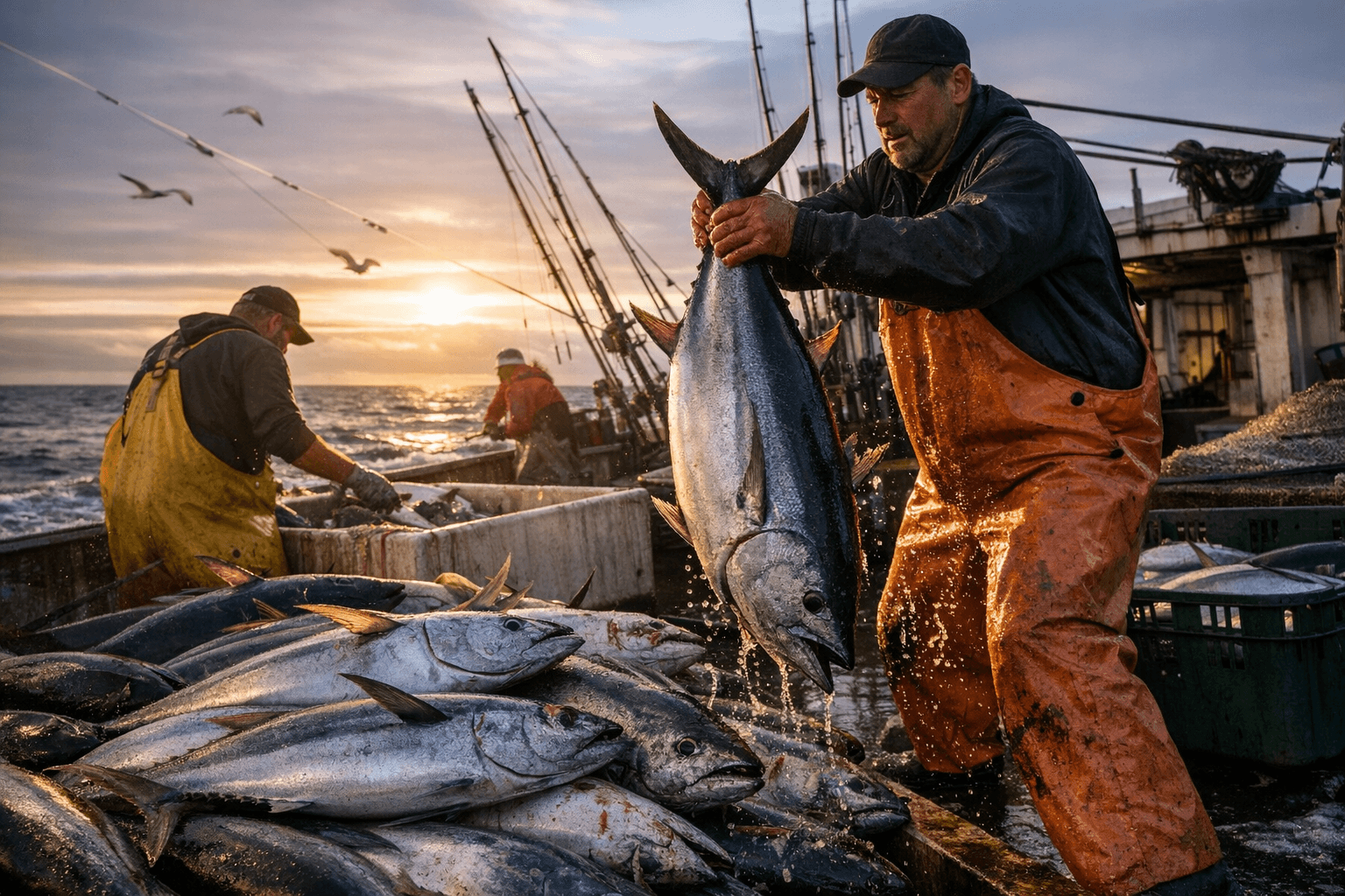 Albacore Troll Fishery Nets $17.9 Million Amid 2025 Catch, Price Gains