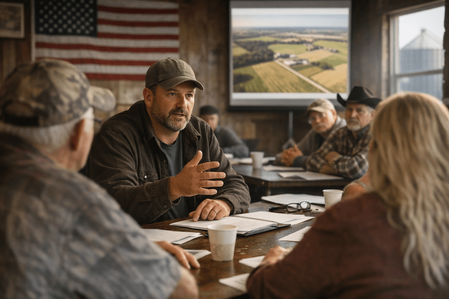 Adams County Farm Bureau Discusses Property Tax, Land Use, Federal Programs