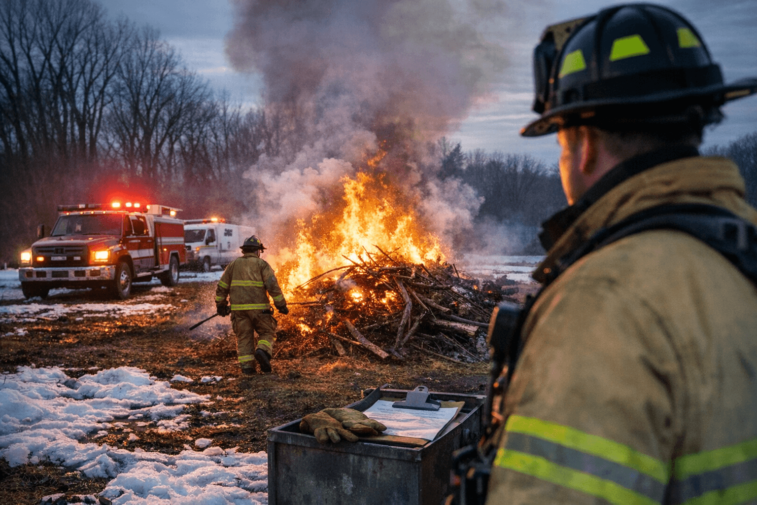 Waverly February Newsletter Announces Burn Ban Lift, Sirens, Fire and Rescue Review