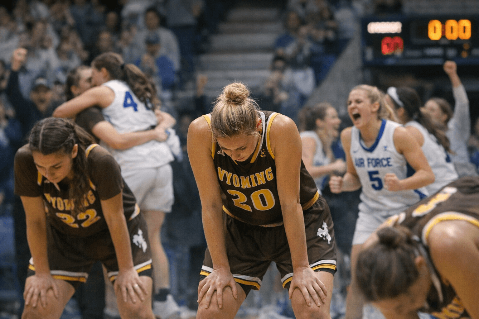 Late collapse costs Wyoming Cowgirls in 69-61 overtime loss at Air Force