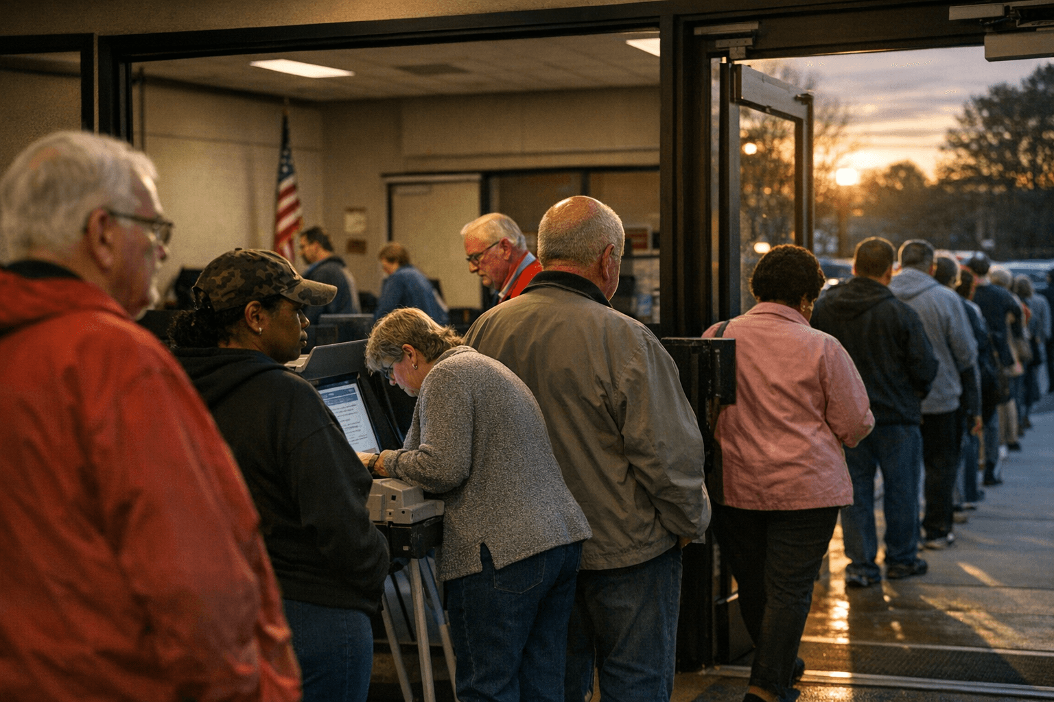 Wake County early-voting surge nears 50,000 as Young Center logs 7,400