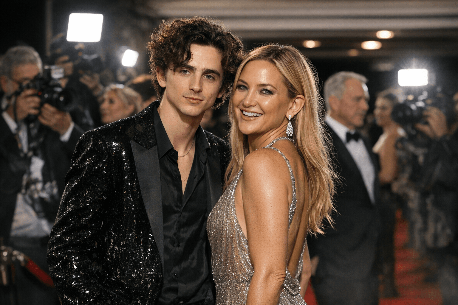 Timothée Chalamet, Kate Hudson lead rebranded Actor Awards red carpet