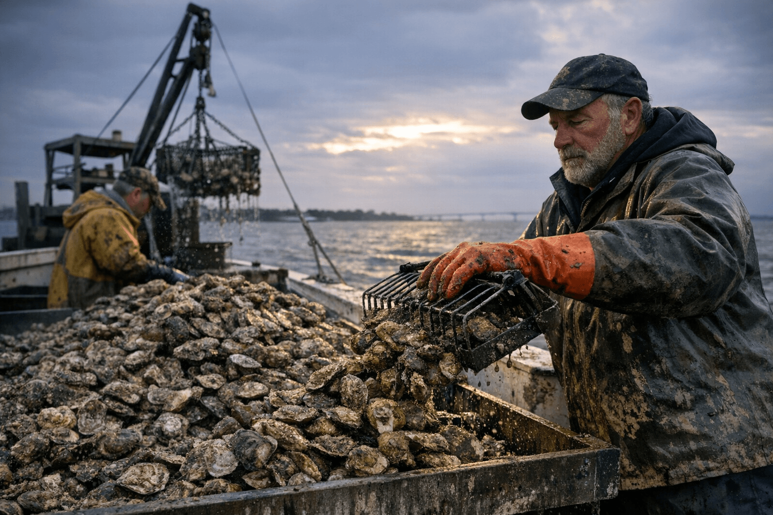 Maryland seeks federal disaster declaration as Chesapeake oyster harvest, prices plunge