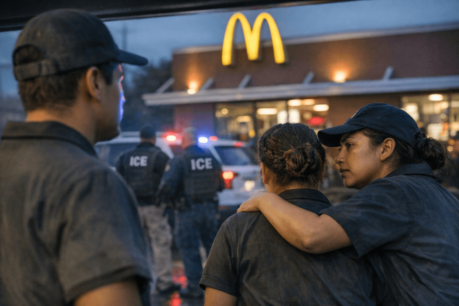 California McDonald's staff urge employers to sign rights pledge after ICE raids