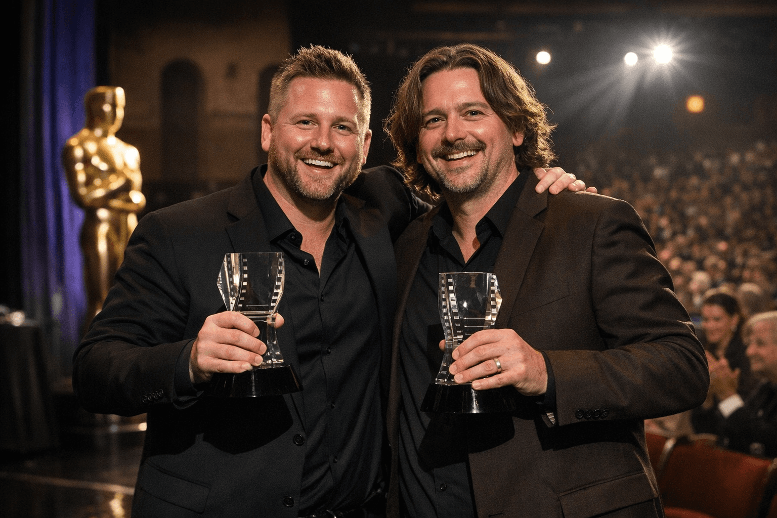 Editors Shawver and Jurgensen win big at ACE Eddies, shifting Oscar momentum