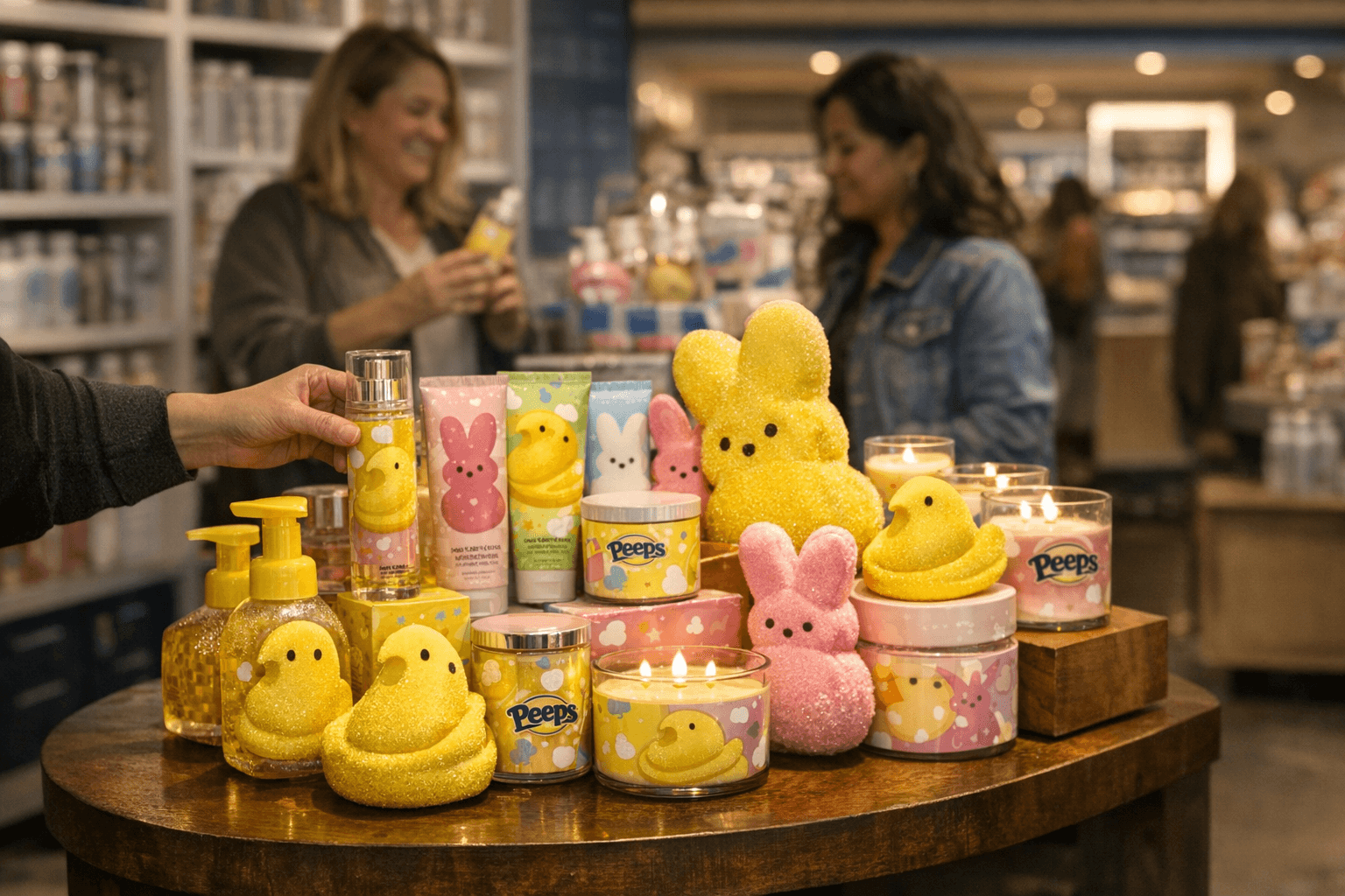 Bath & Body Works launches limited-time PEEPS spring collection for gifting