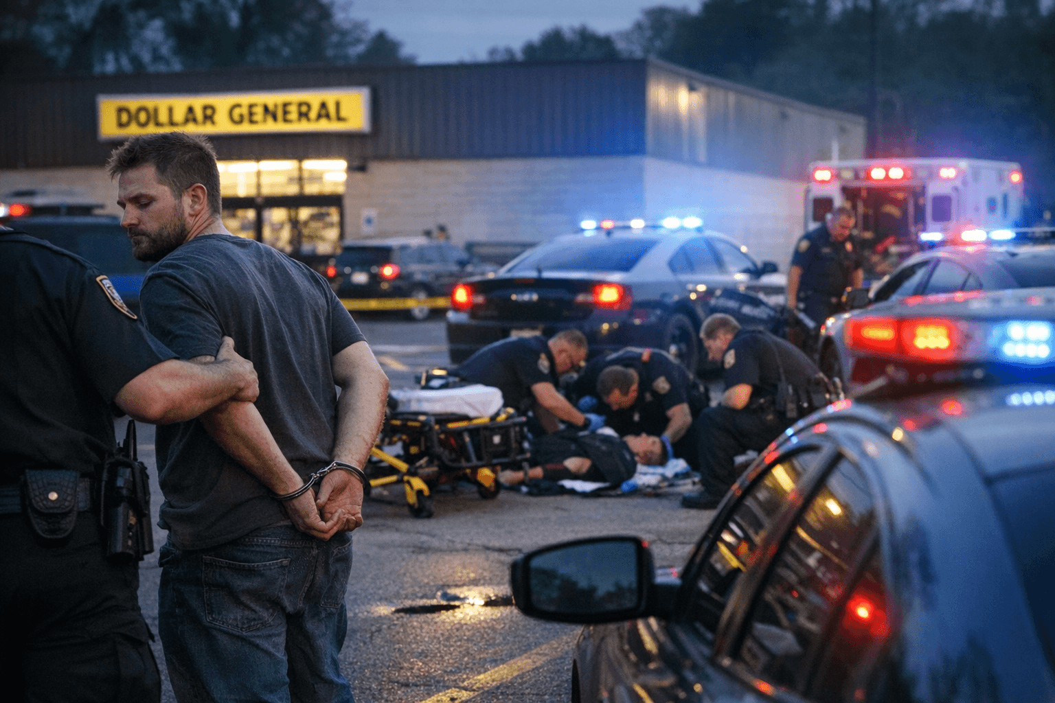 Man shoots uncle outside Stanley Dollar General in Gaston County; suspect arrested
