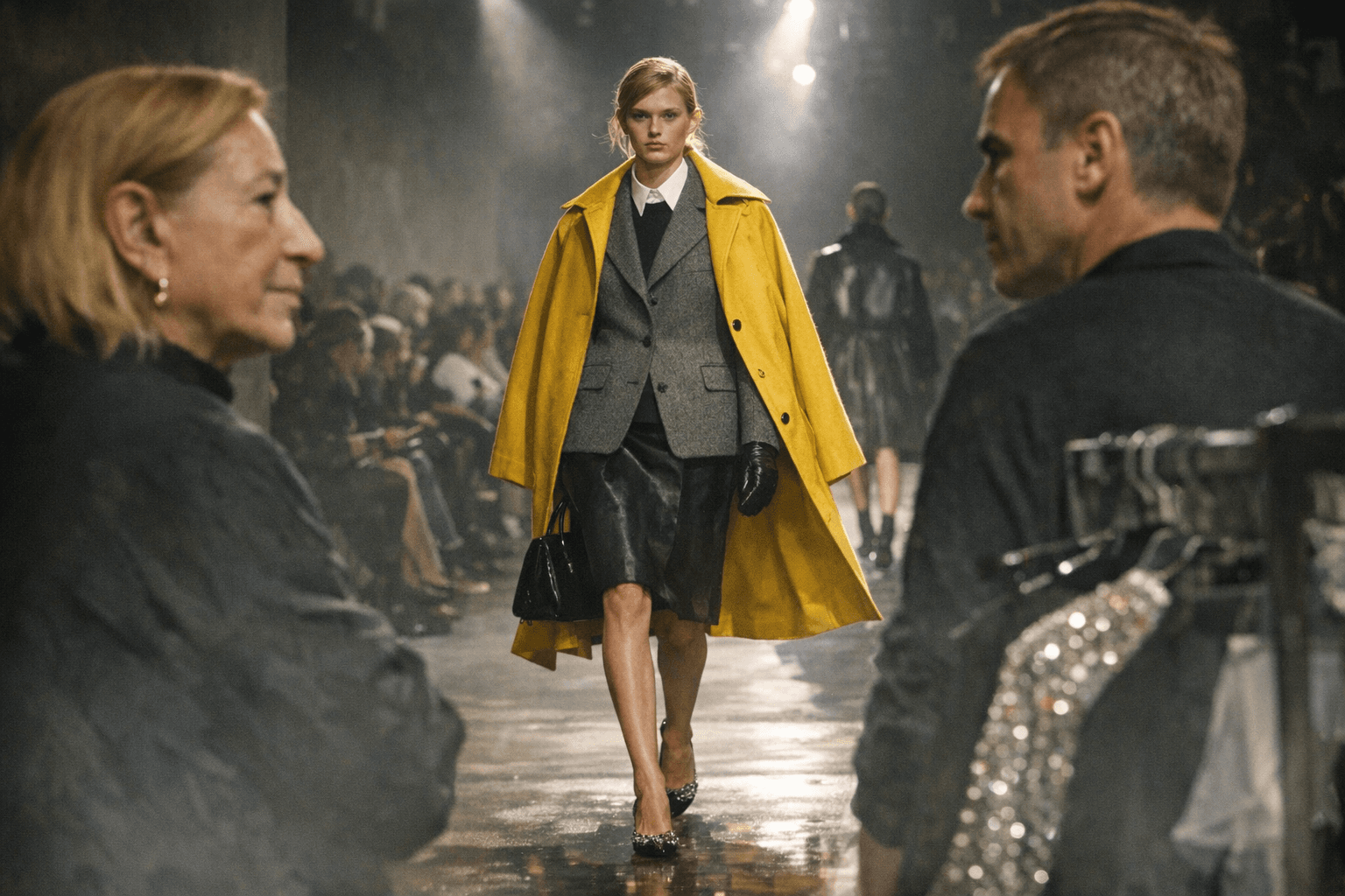 Miuccia Prada and Raf Simons Layer Classic Elegance for Fall 2026