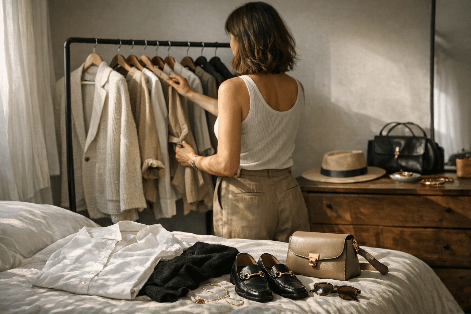 How to Build a Minimal Capsule Wardrobe Focused on Neutrals