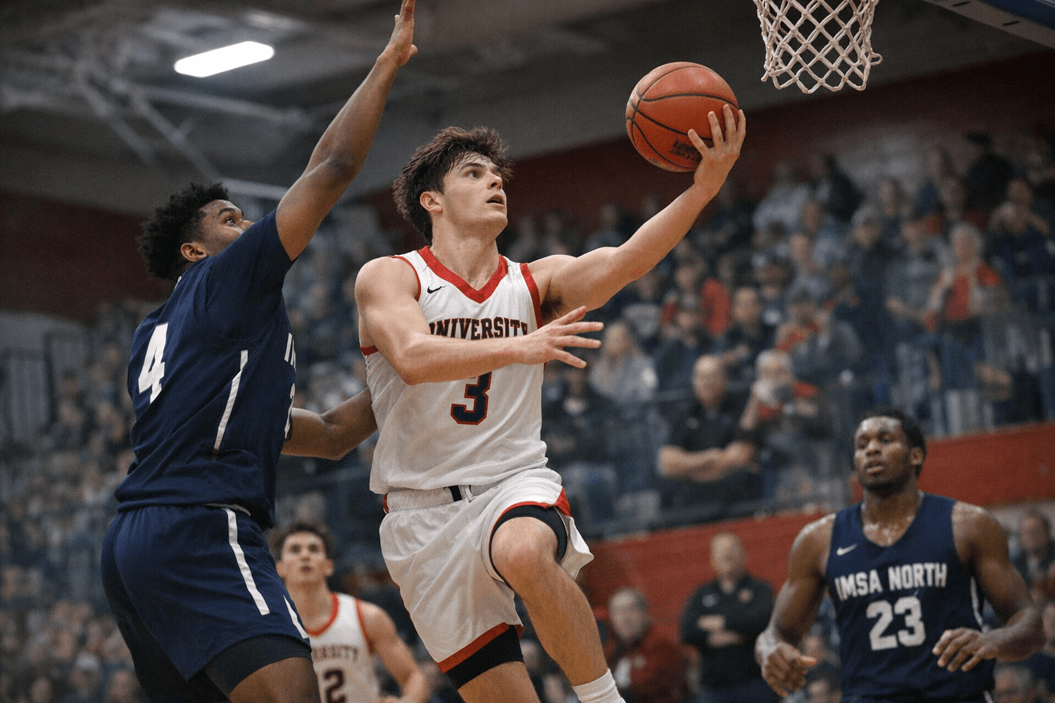 Balanced Offense Propels University High to 82-49 Win Over IMSA North