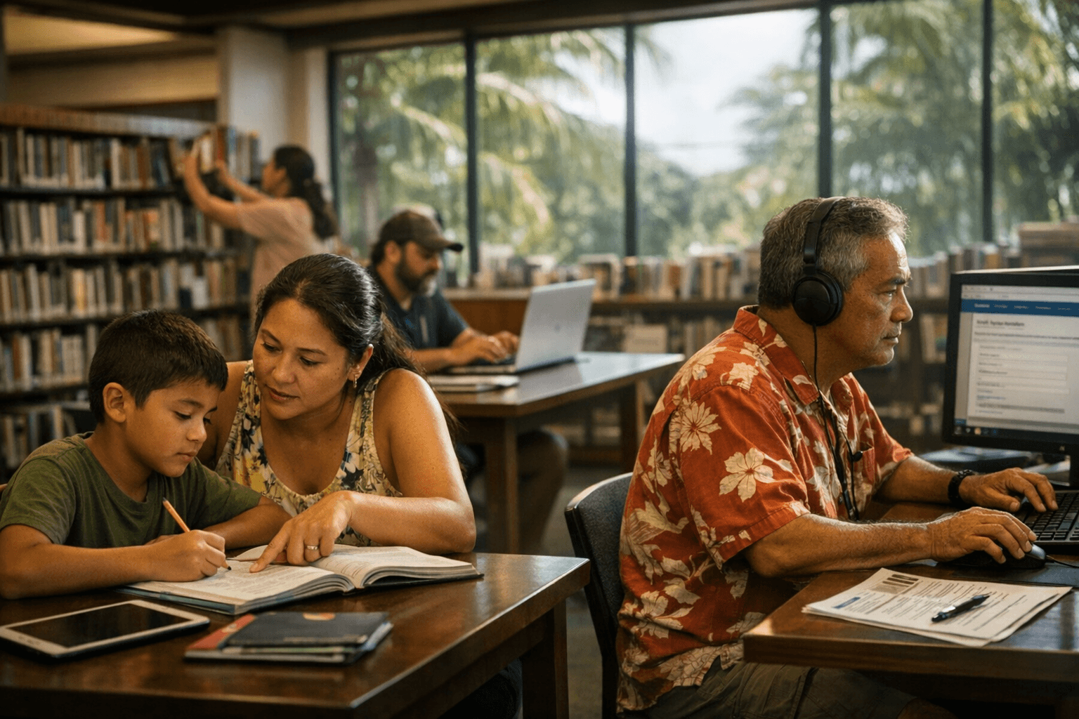 Big Island Libraries Offer Free Wi‑Fi, Homework Help and Job Resources