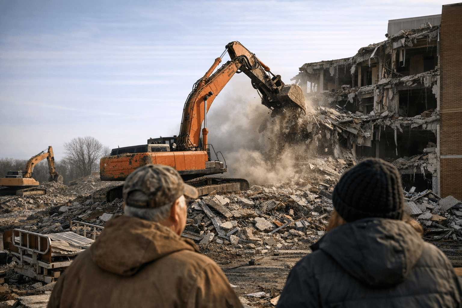 Curtis Jack Reynolds Upload Shows Feb. 26 Demolition at Perry County Hospital