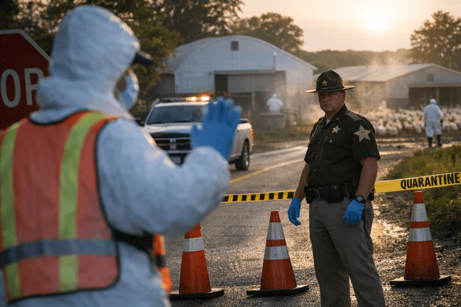HPAI Quarantine in Crawford County; 20-Kilometer Surveillance Zone Reaches Dubois County