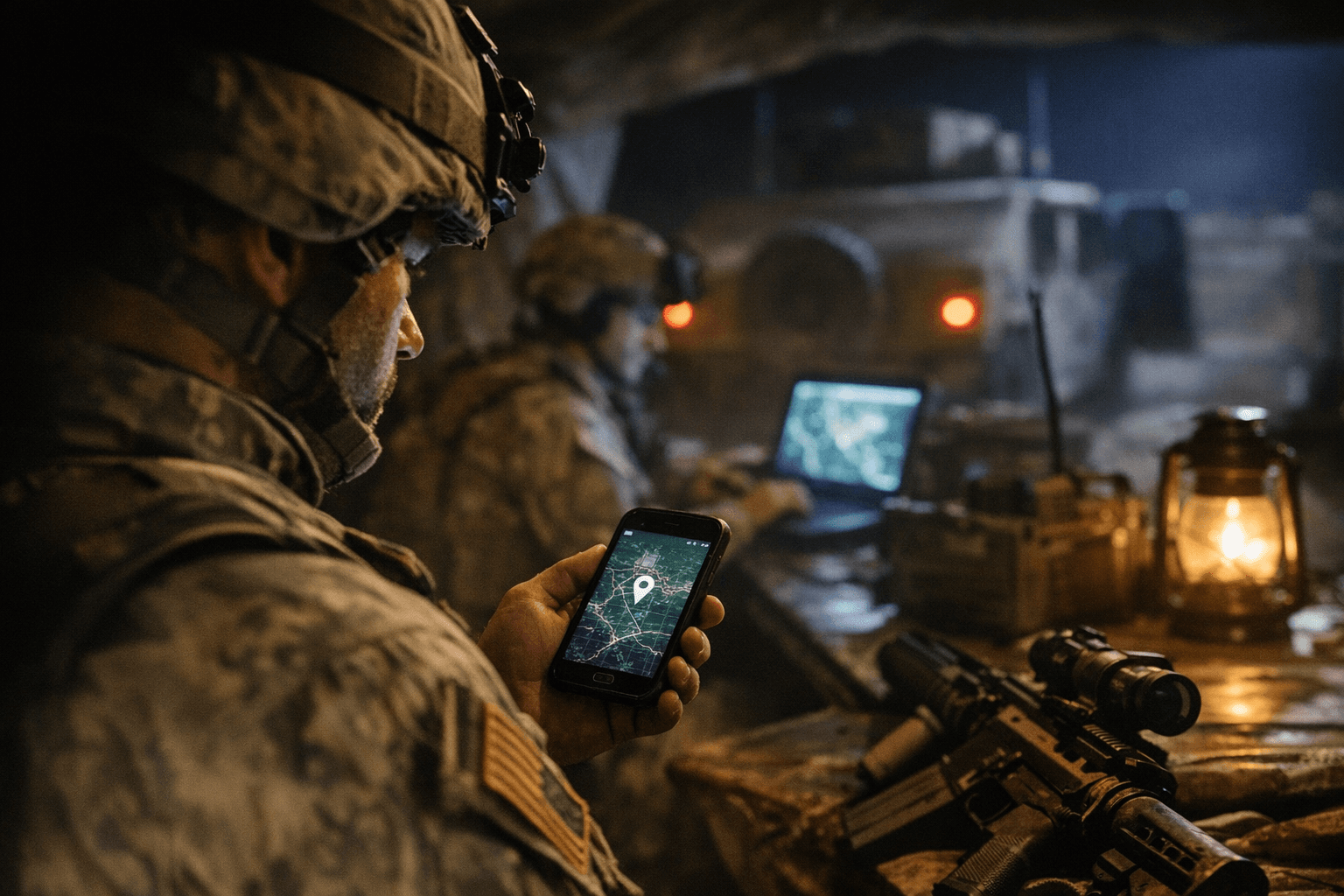 Viral warning told troops to disable location sharing; officials deny