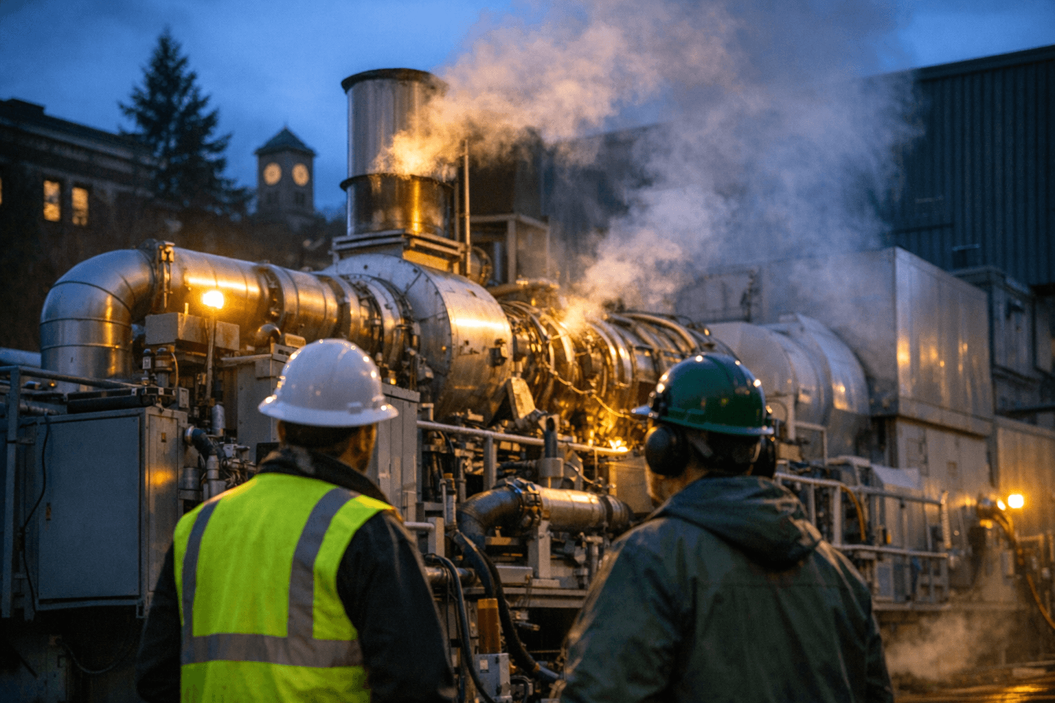 UO and EWEB Extend On-Campus Natural-Gas Turbine Pilot Through March