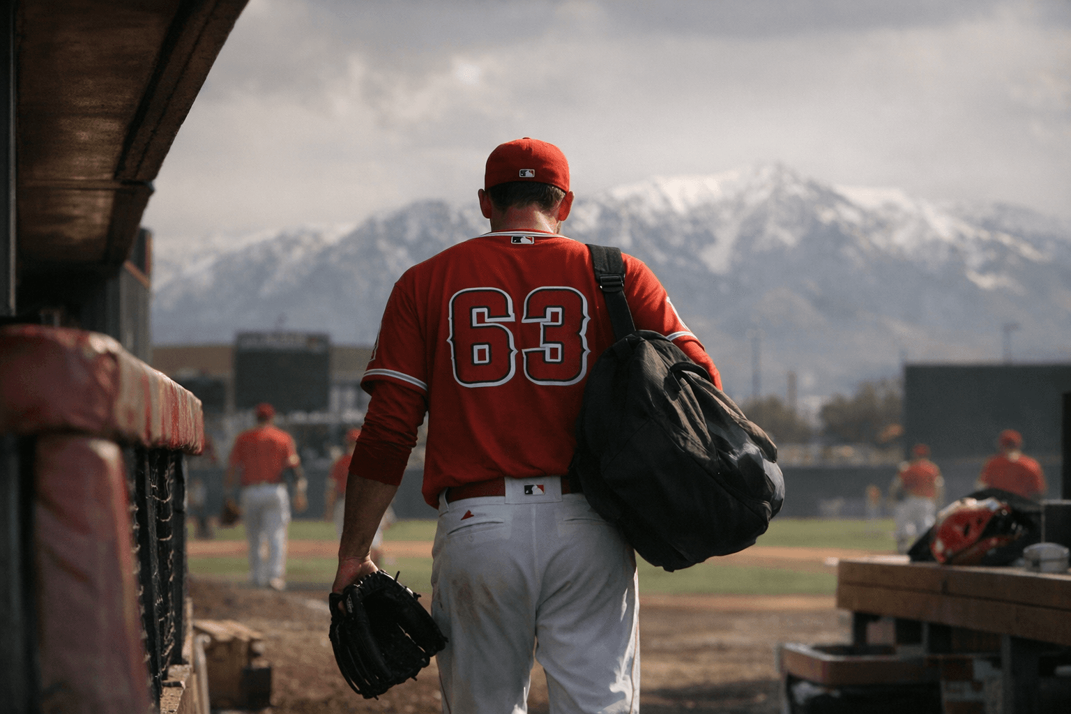 Angels Option LHP Sam Aldegheri to Triple-A Salt Lake During Spring Training