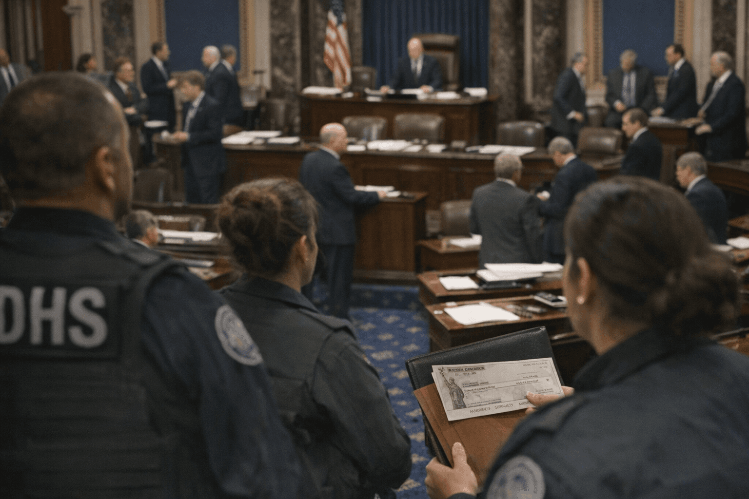 Senate returns at 3 p.m. to vote on ending DHS partial shutdown