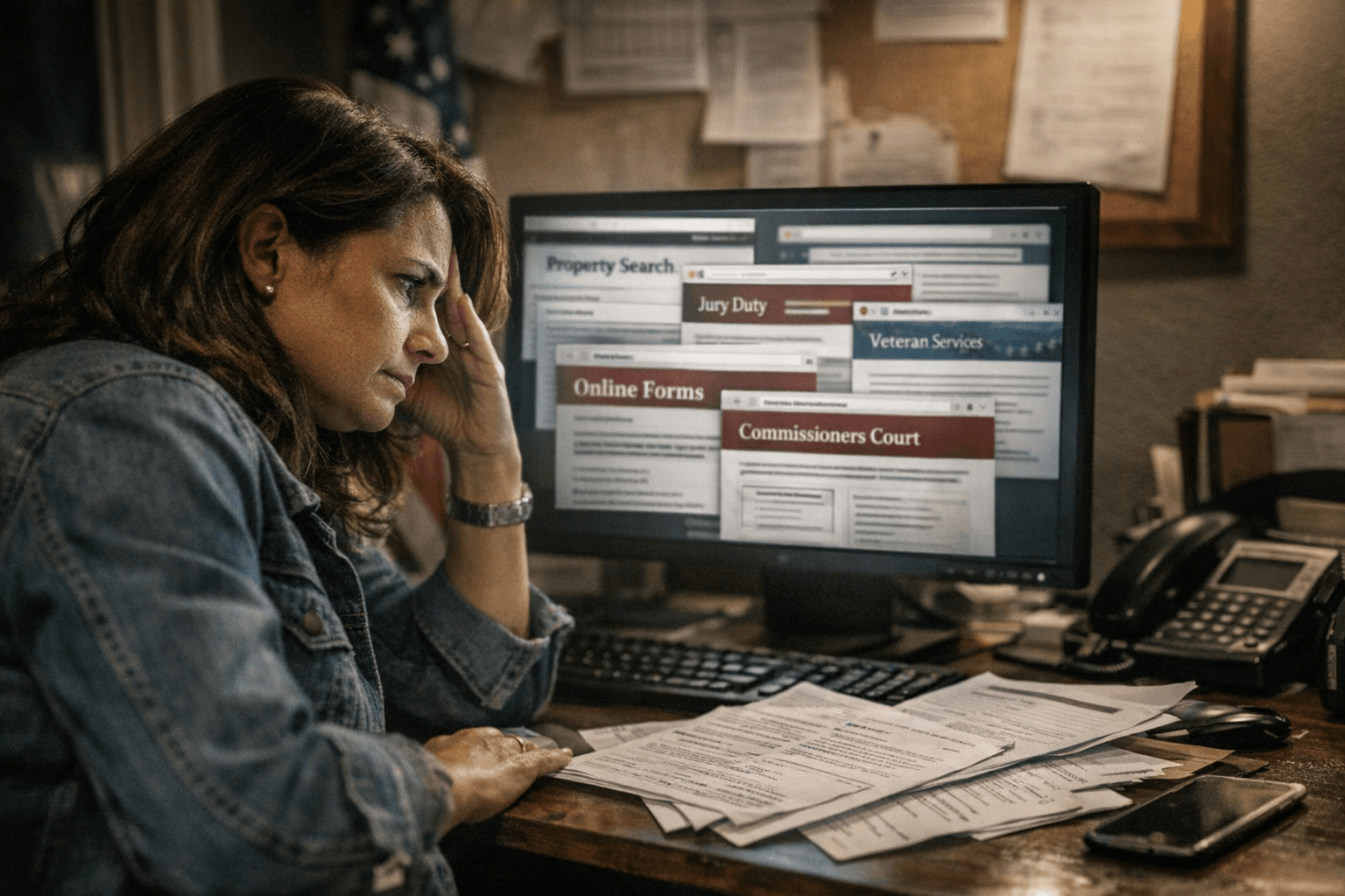 Val Verde County website fails to consolidate essential public services and records